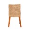 Bali & Pari Rowen Bohemian Light Honey Kubu Rattan and Mahogany Wood Dining Chair 245-13712-ZORO - alternate 9